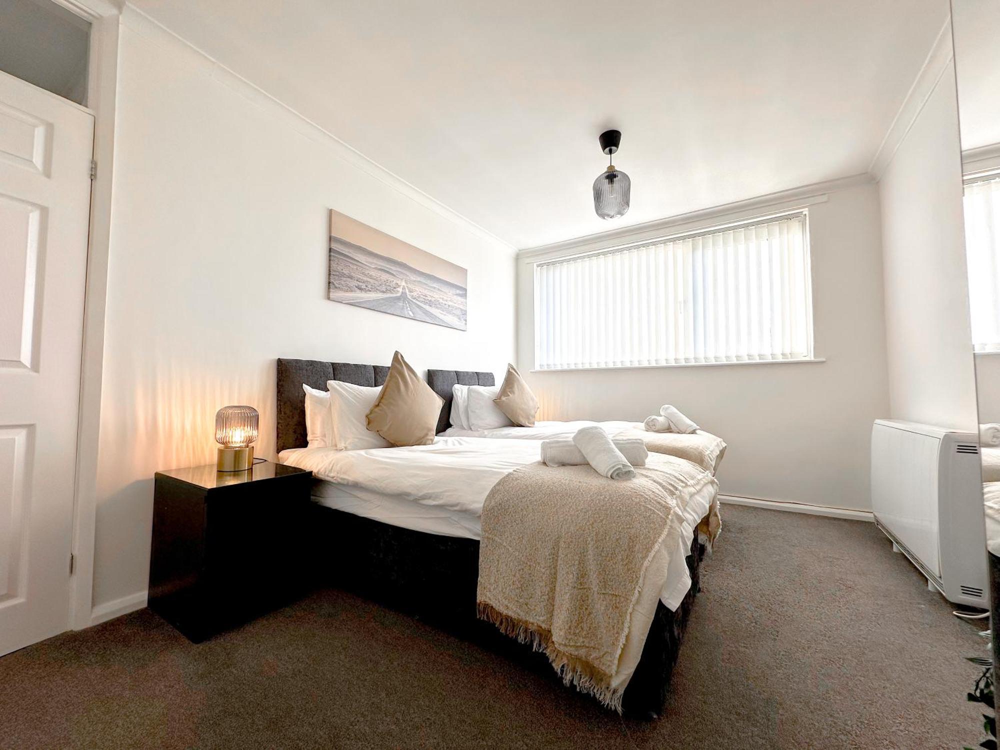 Contemporary And Cosy Birmingham Apartment- Free Parking & Wi-Fi Exterior foto